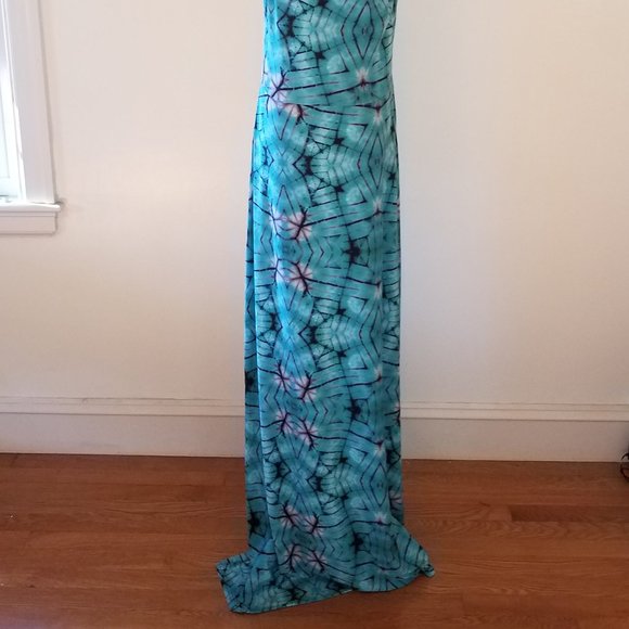 NEW Viereck Tye Dye Sleeveless Maxi Dress XL - Picture 6 of 14